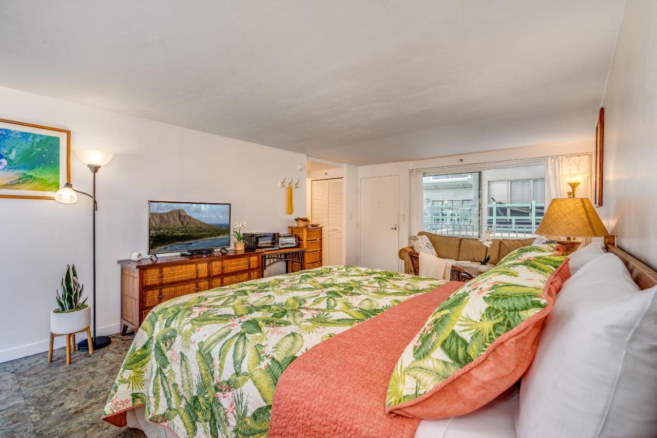 @ Marbella Lane - Breezy Studio@Diamond Head Beach Hotel Honolulu Esterno foto