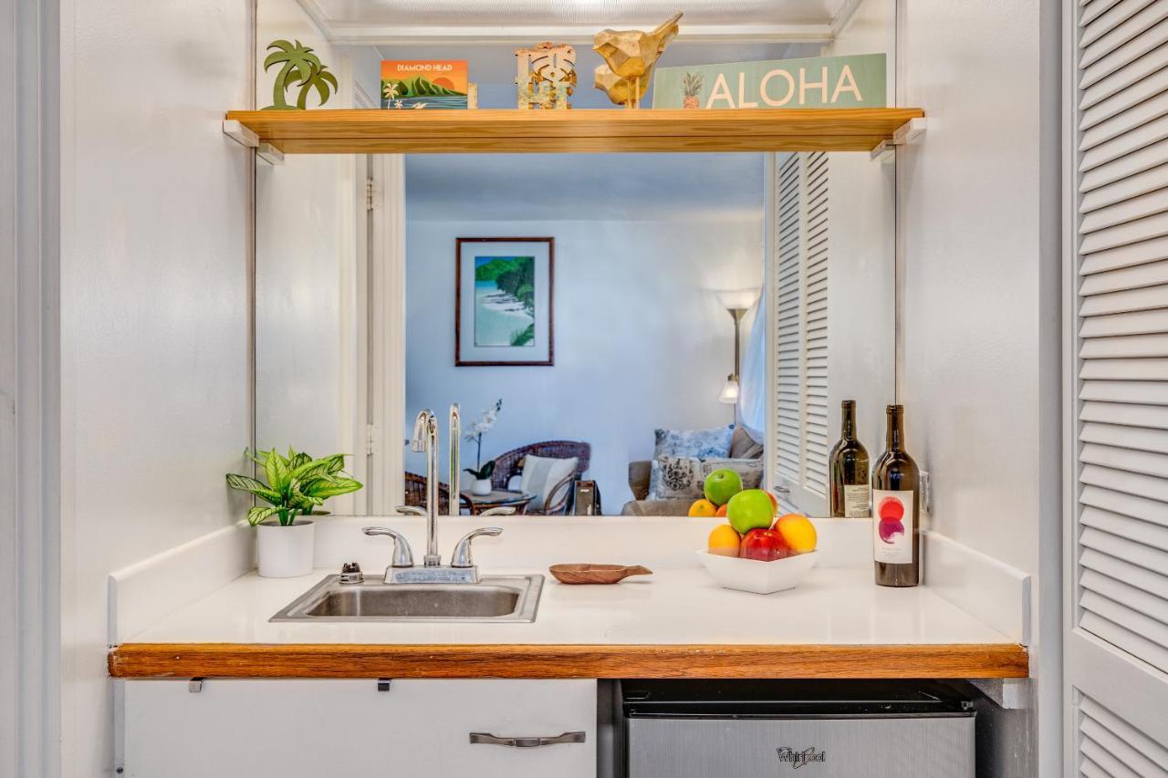 @ Marbella Lane - Breezy Studio@Diamond Head Beach Hotel Honolulu Esterno foto